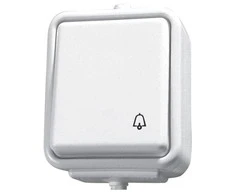 Schneider Electric Bell mygtukas baltas - WNT101C01