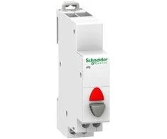 Schneider Electric Modulio mygtukas 20A 1R su iBP raudona signalo lempa (A9E18037)