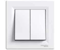 Schneider Electric Dvivietis mygtukas Baltas (EPH1100321)
