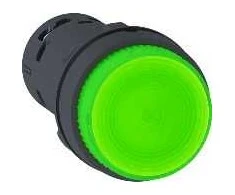 Schneider Electric Valdymo mygtukas 22 mm žalias su savaiminio grįžimo funkcija ir foniniu apšvietimu 1Z (XB7NW3361)