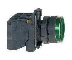 Schneider Electric Valdymo mygtukas 22mm žalias 1Z 1R su grįžimu su apšvietimu (XB5AW33B5)