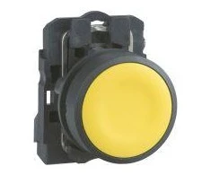 Schneider Electric Valdymo mygtukas 22mm geltonas su grįžimu 1Z (XB5AA51)