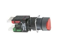 Schneider Electric Valdymo mygtukas 16mm 1Z / 1R su grįžtamo raudonos IP65 (XB6AA45B)