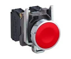 Schneider Electric 22mm valdymo mygtukas raudonas su 1R grįžtimi (XB4BA42)