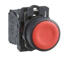Schneider Electric 22mm valdymo mygtukas raudonas su 1R grįžimu (XB5A42)