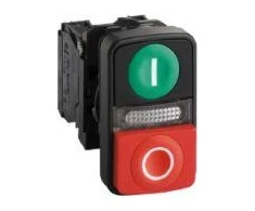 Schneider Electric XB5, mygtukas, žalias, IP66, IK05, II klasė, 30 mm