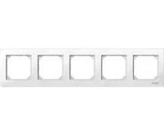 Schneider Electric Merten M-Plan penkių kartų rėmas, baltas (MTN515519)