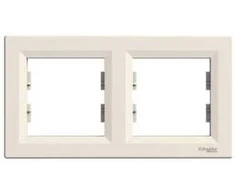 Schneider Electric RAM.2-KR. HORIZONTAL CREAM ASPHORA