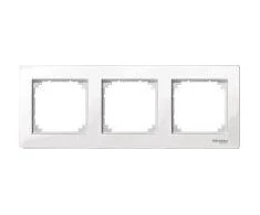 „Schneider Electric Triple Merten M- Plan Polar Baltas“ (MTN515319)
