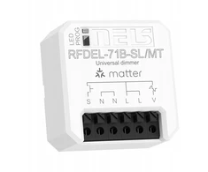Schneider Electric Ściemniacz universalus iNELS Matter 1- kanałowy (RFDEL-71B-SL/MT)