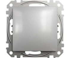 Schneider Electric Sedna Design 1-polių sidabro aliuminio jungtis SDD113101