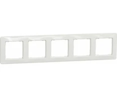 Schneider Electric Penkiavietis rėmelis SCHNEIDER Sedna Design, baltas; SDD311805