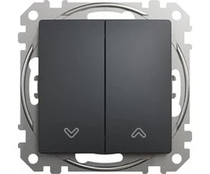 Schneider Electric ŽALIUZĖS Juodas ANTHRACITE SEDNA DESIGN