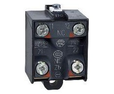 Schneider Electric pagalbinio kontakto 2NC galinis tvirtinimas (XE2SP2141)