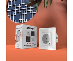 Schneider Electric T400 PSMART Smart lizdas baltas Wi-Fi TUYA su matavimu