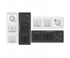 Schneider Electric T400U PSMART išmanusis lizdas, baltas, TUYA Wi-Fi, USB+USB-C, TU-YA matavimo lizdas
