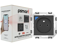 Schneider Electric T450 PSMART Smart lizdas juodas ZigBee TUYA su matavimu