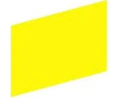 Schneider Electric Geltona stačiakampė aprašomoji plokštelė 19x27mm be atspaudo ZBY5102