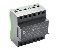 Schneider Electric Vienfazis modulinis atskiriamasis transformatorius PSS 63N 400/230V, DIN bėgiui, IP20, Ta 40, 17000-2015
