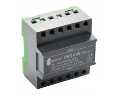 Schneider Electric Vienfazis modulinis saugos transformatorius PSS 63N 400/ 24V 2,6A, DIN bėgiui, IP20, Ta 40, 17000-2012