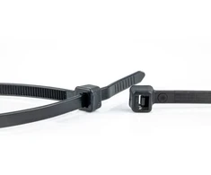 Schneider Electric WKK Kabelių jungtys iš plastiko juodos UV stabilizuotos 200x4,8mm 100 vnt.