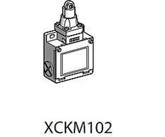 Telemecanique Sensors XCKM102 ribinis jungiklis 1R 1Z Snap Action metalinis stūmiklis su plieniniu voleliu XCKM102