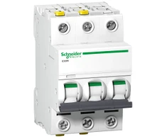 Schneider Electric IC60N komutatorius su maitinimo įtampa 3P 2A D - A9F05302
