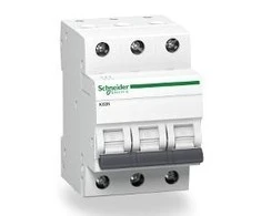 Schneider Electric grandinės pertraukiklis 3P C 6A AC iC60N - A9K02306