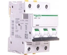 Schneider Electric 3P C 2A 10kA AC iC60H- C2-3 (A9F07302)