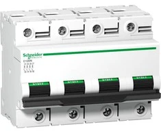 Schneider Electric Grandinės pertraukiklis 4P C 80A 6kA AC iC120N (A9N18372)
