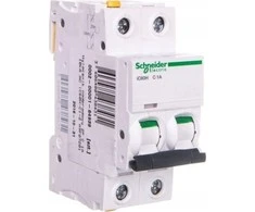 Schneider Electric IC60H 2P 1A C IŠJUNGTA SROVĖ