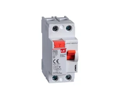 Schneider Electric Lsis RKN2P 25A 300MAA Liekamosios srovės grandinės pertraukiklis 2P 25A 0,3A tipas A RKN2P 25A 300MAA 06220446R0