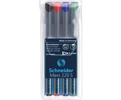 Schneider Žymeklių permanentinių rinkinys MAXX 220 S 4vnt