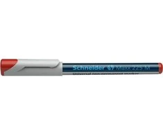 Schneider Permanent Folil Pen Maxx 225 M raudona. (10 vnt.)