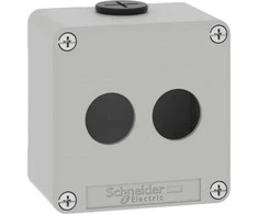 Schneider Harmony XAP Control box, tuščia, pilka, 2 skylės, XAPD1202