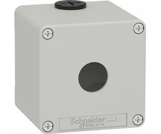 Schneider Electric Schneider Harmony XAP Control box tuščia pilka 1 skylė XAPD1501