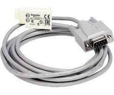 Schneider PC PO- D 9- pin jungties kabelis 3m (SR2CBL01)