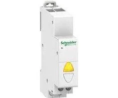 Schneider Electric Schneider 12-48 V kintamos srovės / nuolatinės srovės iIL (A9E18334) geltona modulinė lempa