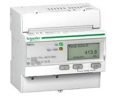 Schneider Electric Schneider 1 / 3 fazės elektros skaitiklis 63A 100-277 / 173-480V kl.1 / B impulso MID skaitmeninis modulinis JEM3110 (A9MM3110)