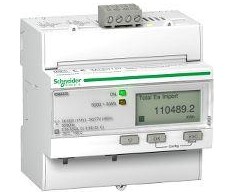 Schneider Electric Energiezähler, 3-phasig, 5A, erweiterte Messfunktion, Modbus, 1E/1A, MID konfo Schneider Electric