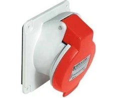 Schneider Fiksuotas lizdas 5P 32A 400V raudona IP44 (PKF32F435)