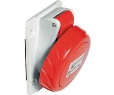 Schneider Plokštės lizdas 5P 32A 400V raudona IP67 (PKF32F735)