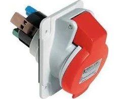 Schneider Skydelio lizdas 5P 32A 400V raudonas IP44 (PKY32F435)