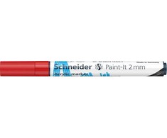 Akrilinis žymeklis SCHNEIDER Paint-it 310, 2 mm, raudonos sp.