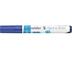 Akrilinis žymeklis SCHNEIDER Paint-it 320, 4 mm, mėlyna sp.
