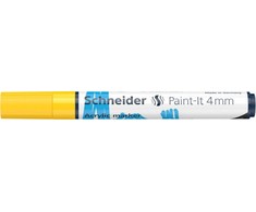 Akrilinis žymeklis SCHNEIDER Paint-it 320, 4 mm, geltona sp.