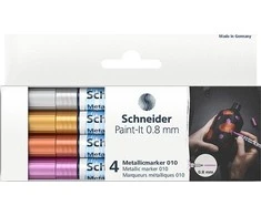Schneider Žymekliai Paint-lt 010 0.8mm 4vnt mix bls