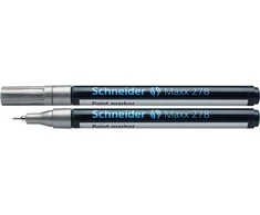 Permanentinis žymeklis SCHNEIDER Pain Marker 278, sidabro sp.