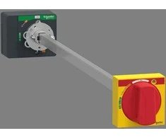 Schneider Electric Schneider „ComPacT NSXm“ rotacinis pavaros elementas, geltonai raudonas, IP65 LV426934T
