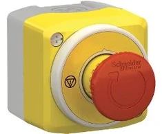 Schneider Avarinio sustabdymo mygtukas, apšvietimas E-Stop Emergency Stop kasetė 24V 1 (XALK178W3B140G)